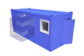 Блок-контейнер туалет СБК-10